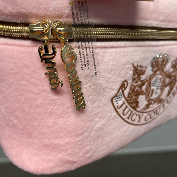 NEW Juicy Couture Scotties and Bling Travel Cosmetic Case - Picture 6 of 8